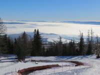 Blick vom Hrebienok ins Poprader Becken
