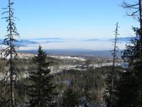 Blick vom Hrebienok ins Poprader Becken
