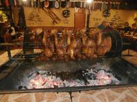 Abendessen in Koliba