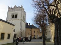 Kezmarok: katholische Kirche mit Renaissanceturm