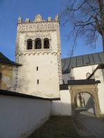 Kezmarok: katholische Kirche mit Renaissanceturm
