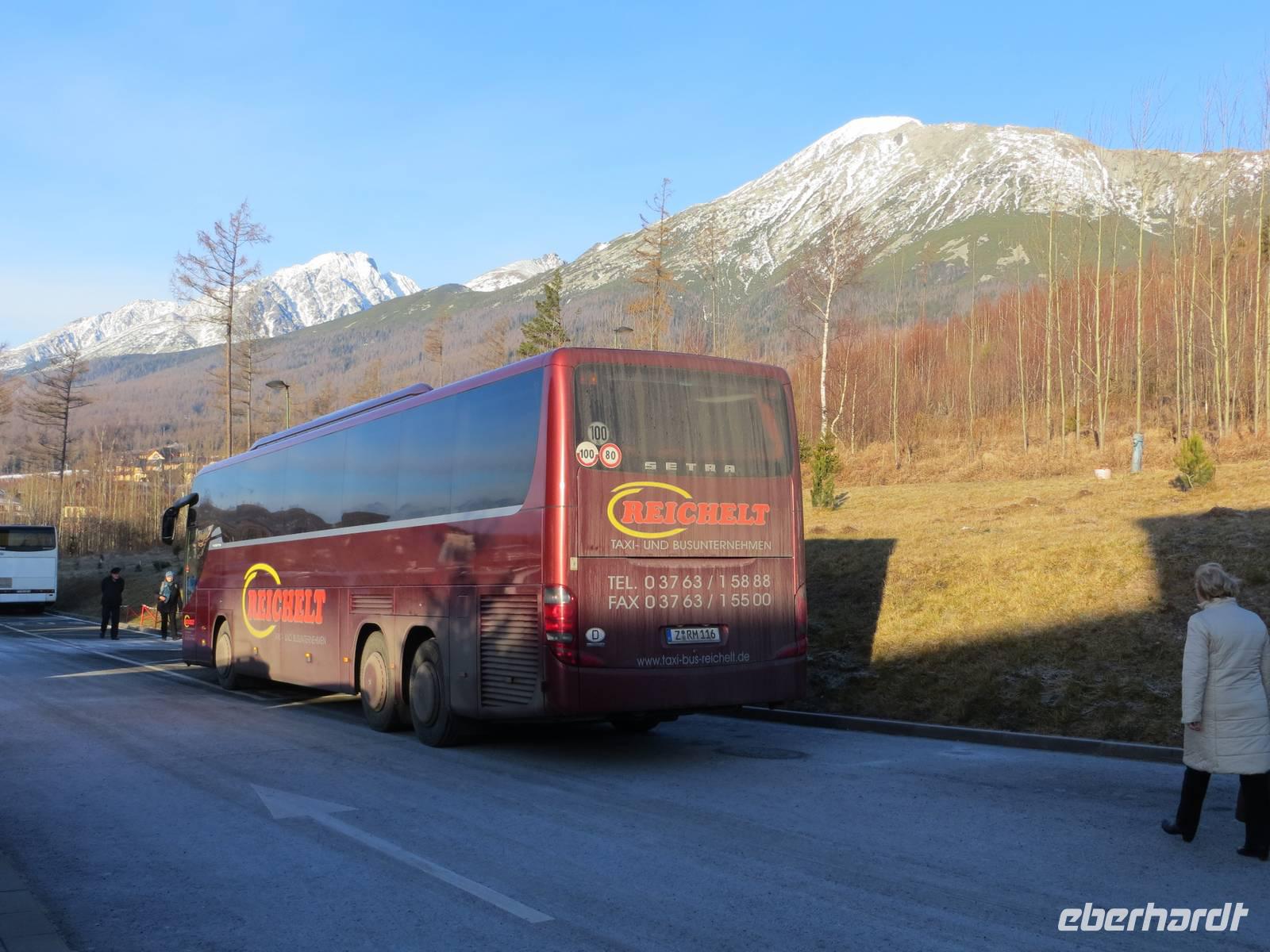 Slavkovsky Stit vom Hotel Bellevue