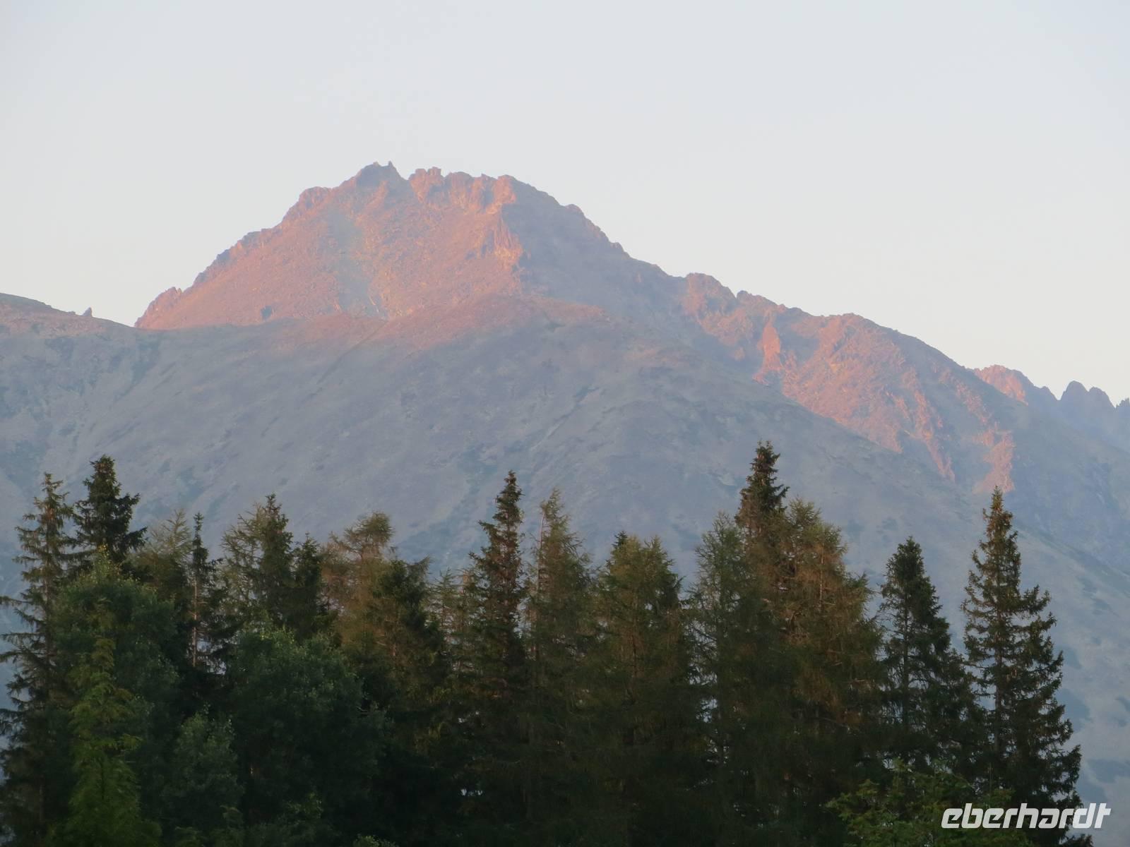 Tatra im Abendlicht
