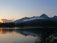 Sonnenuntergang am Strbske Pleso