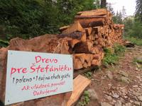 1 Holzscheit zur Stefanik-Hütte - 1 Tee gratis