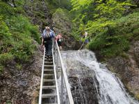 Aufstieg in den Diery der Mala Fatra
