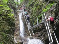 Aufstieg in den Diery der Mala Fatra