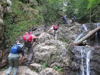 Aufstieg in den Diery der Mala Fatra