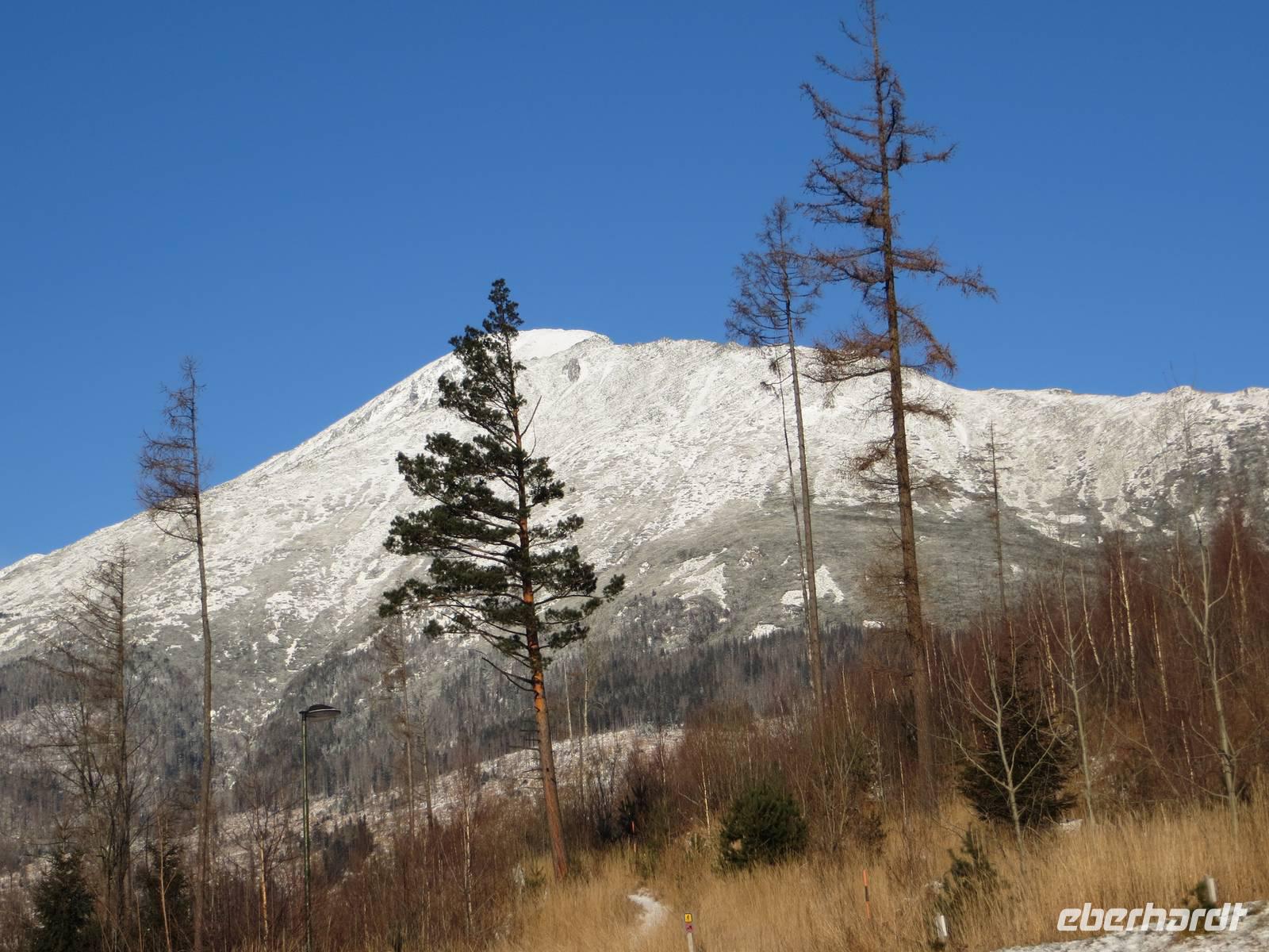 Slavkovsky stit vom Hotel