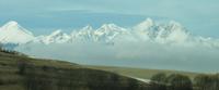 Fahrt zur Zipser Burg - das Panorama der Hohen Tatra