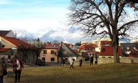Kezmarok - die Gipfel der Tatra grÜssen uns!