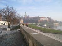 Krakau; Wawel vomWeichselufer