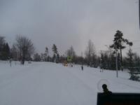 Rückfahrt im Winter