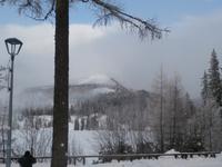 Strbske Pleso  See mit Schanze