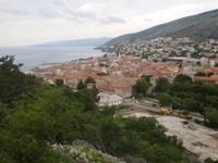 Blick auf Senj