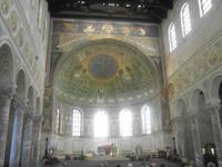 Innenraum Kirche St.Apollinare, Classe bei Ravenna