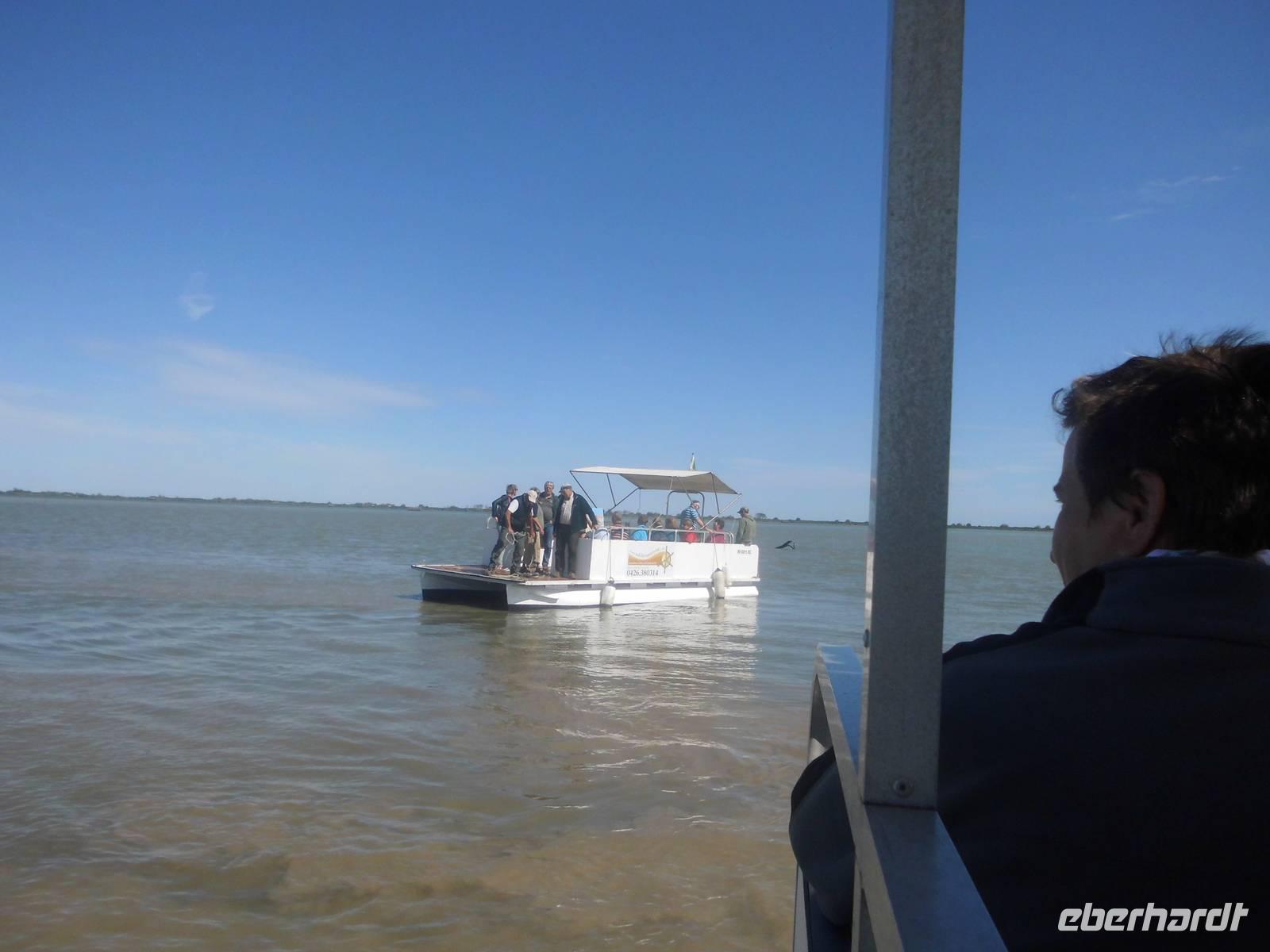 Das Boot sitzt fest! 