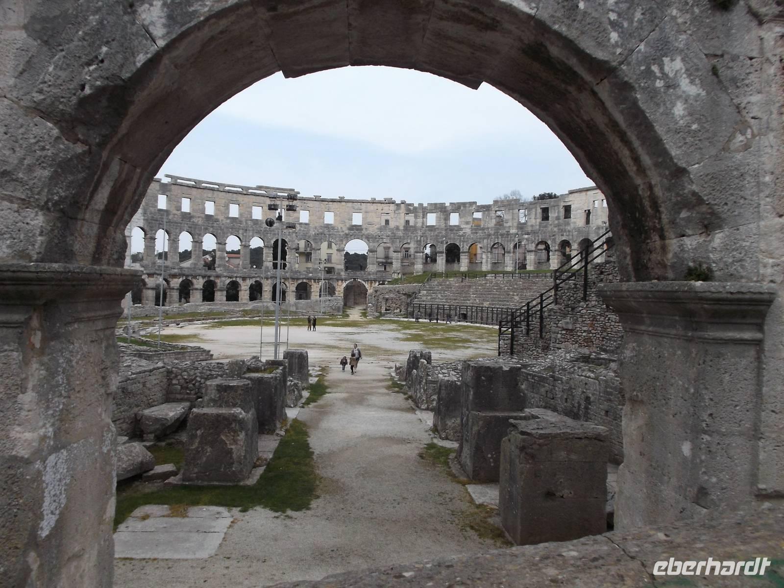 Amphitheater in Pula
