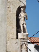 Detail am Kirchplatz von Senj