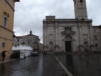 Ascoli Piceno, Kathedralenplatz mit Kathedrale und Taufkapelle