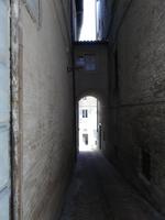 enge Gasse in Urbino