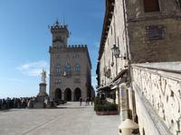 Freiheitsplatz mit Gouverneurspalast, San Marino