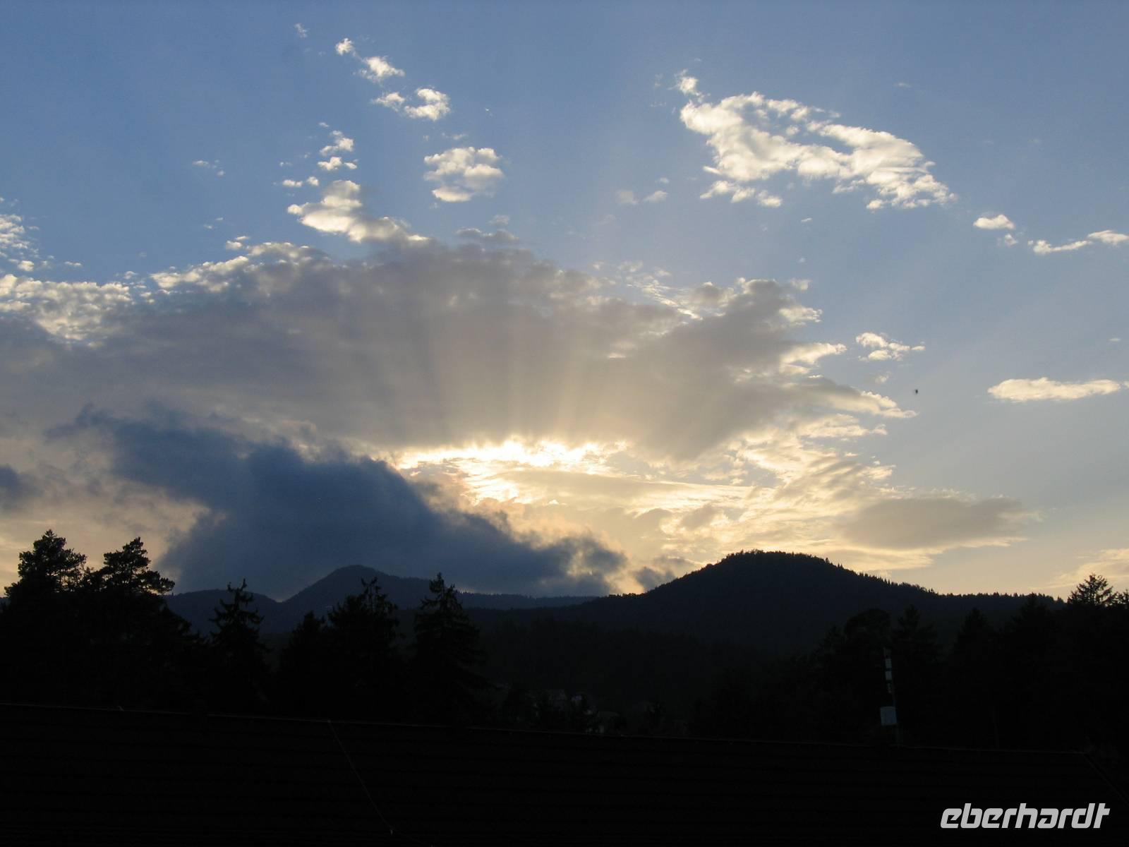 Himmel über Slowenien