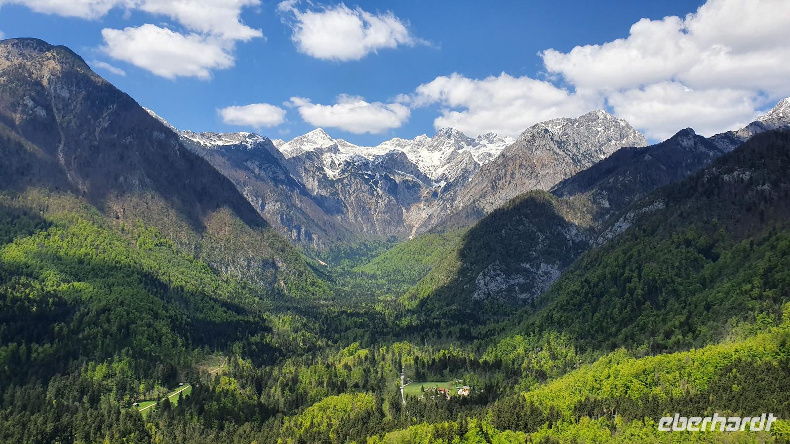 Velika Planina - Blick auf Kamnik Alpen