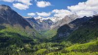 Velika Planina - Blick auf Kamnik Alpen