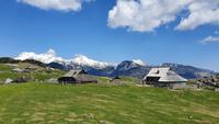 Velika planina - Almhütten