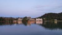 Bled - Panorama - die Hotels am Ufer des Sees