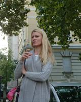 Tanja, unsere Stadtführerin in Maribor