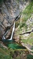 Der Slap Savica, mitten im Triglav Nationalpark