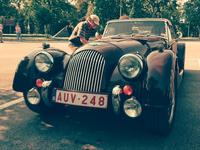 Ein cooles Auto in Lipica