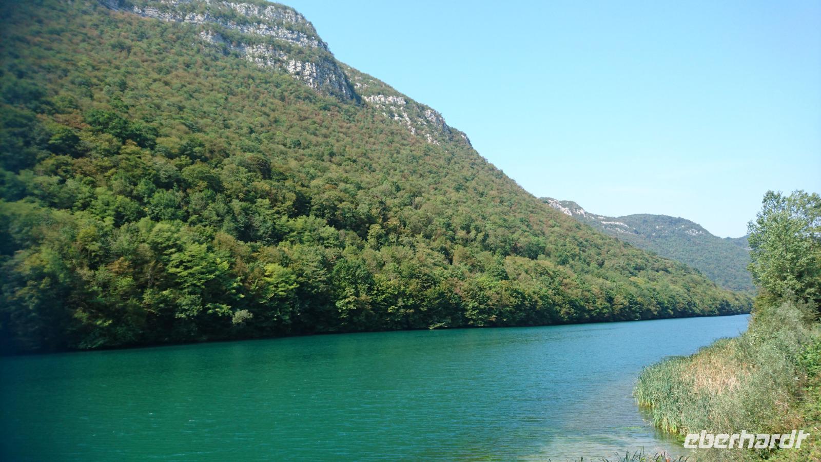 An der smaragdgrünen Soca