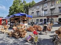 Markt mitten in Ljubljanas Altstadt
