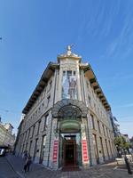 Frisch sanierte Häuserfassaden begeistern uns, Ljubljana