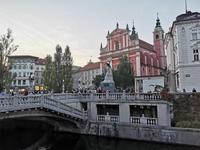 Ljubljana am Abend