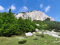 Oben auf dem Vrsic Paß