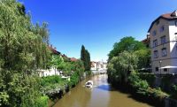 Die Ljublijanica fließt durch die Hauptstadt