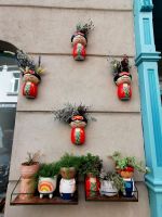 Dekoration an einem Haus in Ljubljana