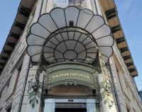 Jugendstil Element an einem Haus in Ljubljana