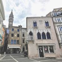 Der schöne Salzladen in Piran am Tartiniplatz