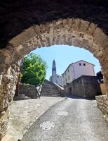 Romantische Idylle in Stanjel