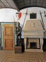 Eingangshalle im Schloß Sneznik