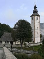 Bohinj - Kirche  Johannes der Täufer