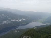 Bohinj See von oben