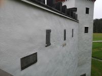 Bis zu dem kleinen Tafel stand einmal das Wasser 