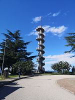 Hoch hinauf um .......