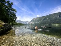 Am Bohijn See kann man hervorragend genießen und entspannen oder sporteln